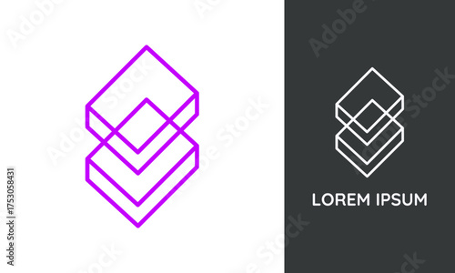 B Book Monogram Logo, Letter B with Book Design, Educational Symbol, Isolated White on Black