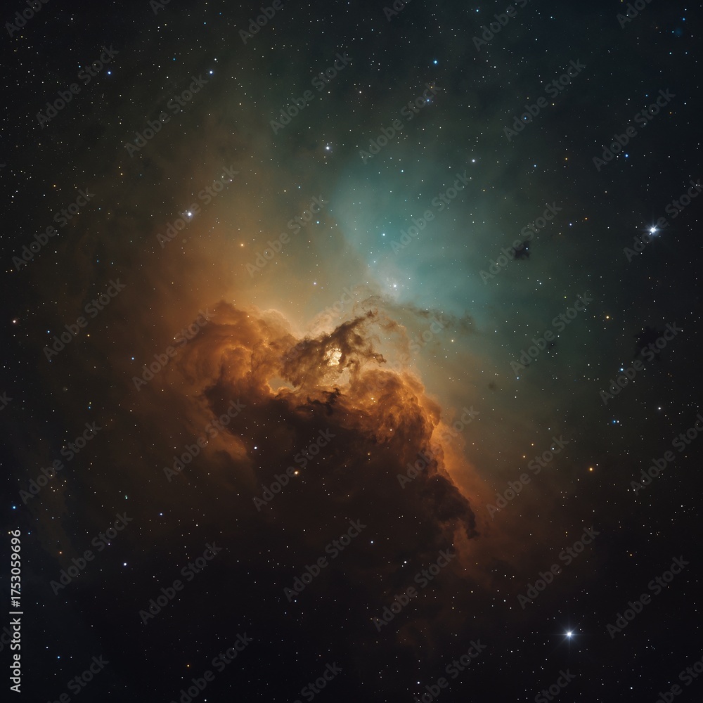 Fototapeta premium space background with stars