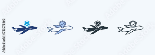 Safety Multiple Style Icon Collection