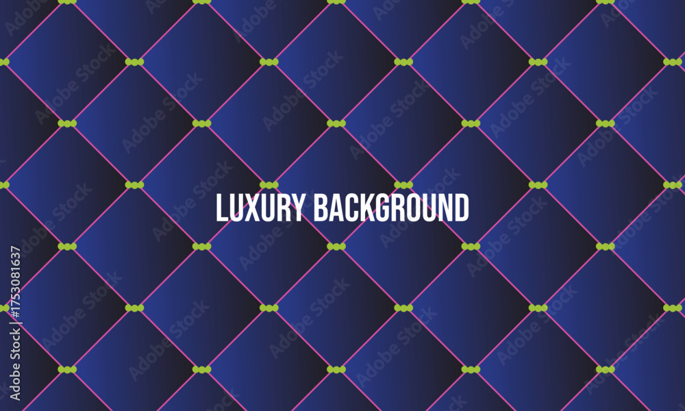 Fototapeta premium Neon Lattice – Geometric Pulse in Pink and Blue 