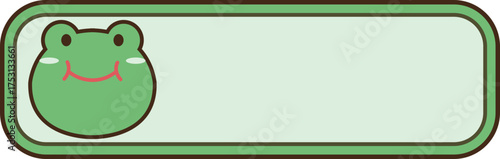 Spanish style animal mascot label vector for gift tags and hecho a mano branding