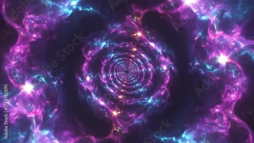 Cosmic Vortex - A Journey Through Nebulae and Stardust.
