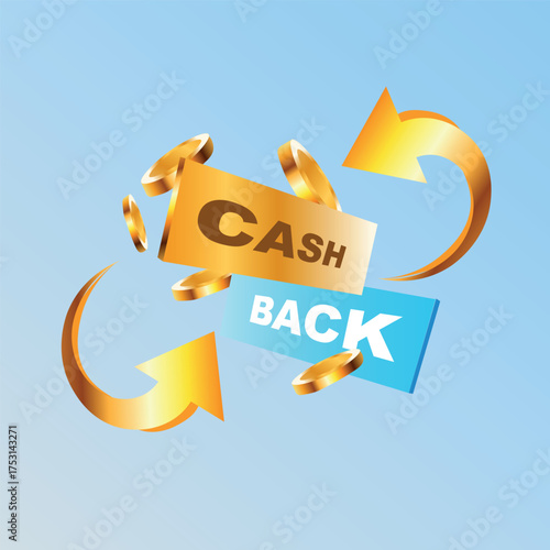Cashback service, financial payment tag