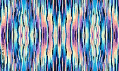 Ethnic pattern ikat rugs are elegant, home decorating and boho, Tribal, pattern, tribal, textile, fashion, lines, fabric, clothing, geometric, craft