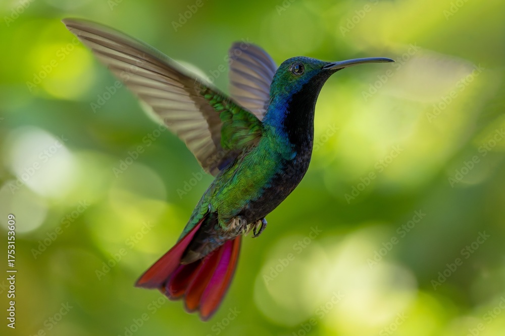 Fototapeta premium hummingbird in flight