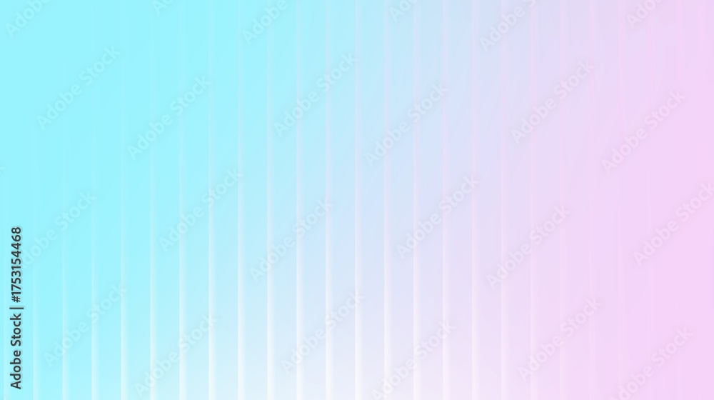 Obraz premium Abstract background with vertical lines in gradient of cyan and pink