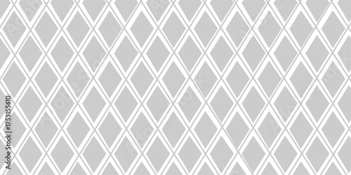 Seamless diamonds pattern. Geometric texture. Vector art.