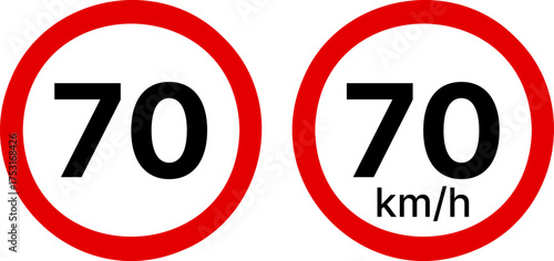 70 kmh highway speed limits. Road speed limit signs. 70 km speed limit sign. Ten kilometers per hour speed limit.
