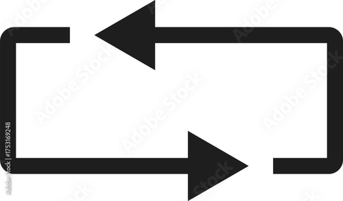 swap icon. Transfer arrows icons collection. Exchange symbol. Change sign

