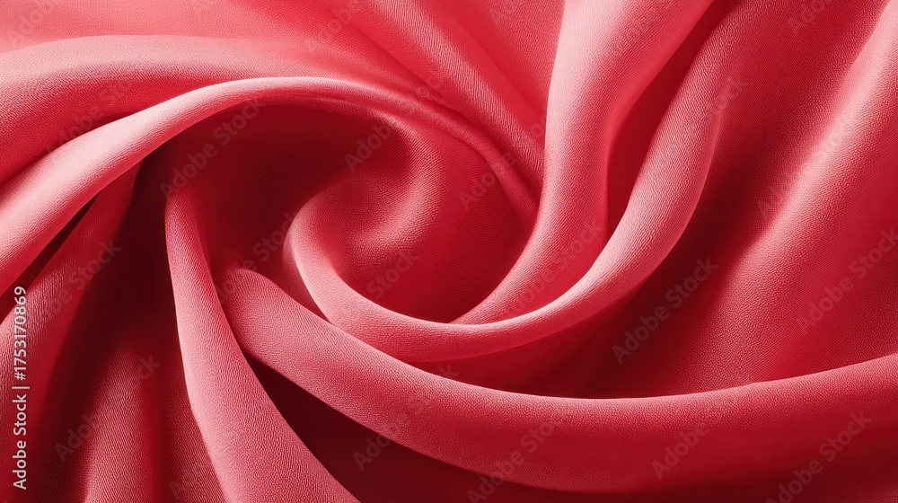 Obraz premium Satin Material with Dynamic Fold Lines