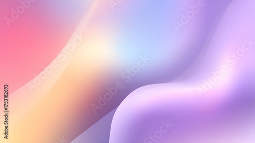 Minimalist pastel gradient background