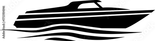 silhouette of a boat