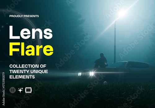 Lens Glare Overlays Collection
