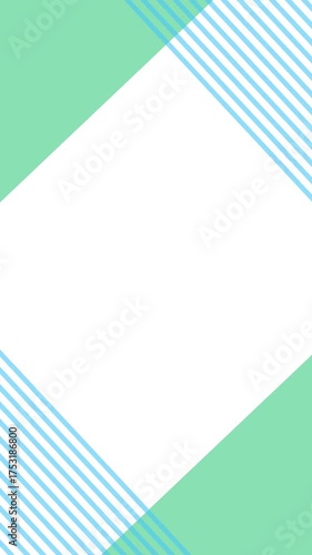 Simple line pastel color cute frame background