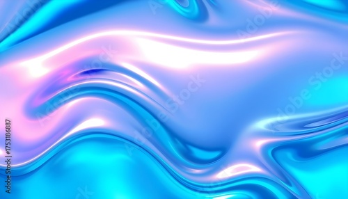Cyber Pink Teal Digital Technology Background