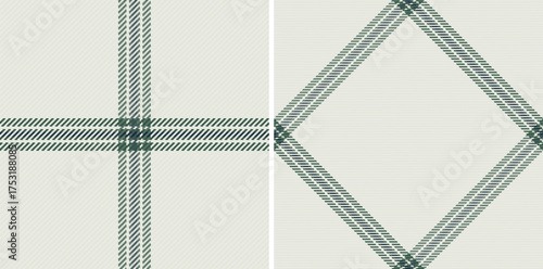 Check textile pattern of texture background plaid with a tartan seamless vector fabric. Set in wedding colors for uniform ideas for different professions.