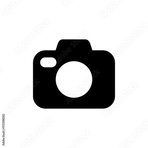Camera icon vector for web and mobile app. photo camera sign and symbol. photography icon.