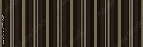 Dentle seamless fabric vertical, funky pattern lines background. Hrinting texture stripe vector textile in black and dark colors.