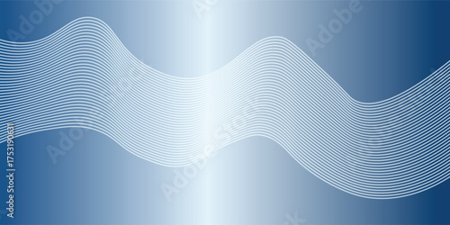 Gradient abstract background with circular line patterns. Vector illustration.