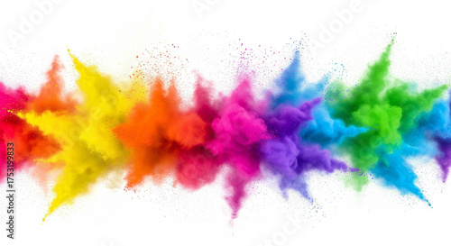 Digital Background with Colorful Watercolor Abstract Art Design