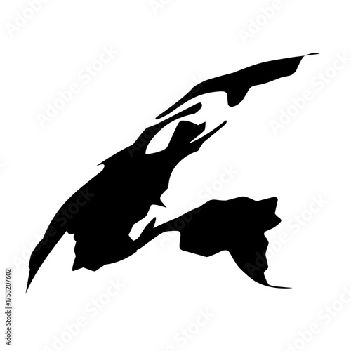 map silhouette vector