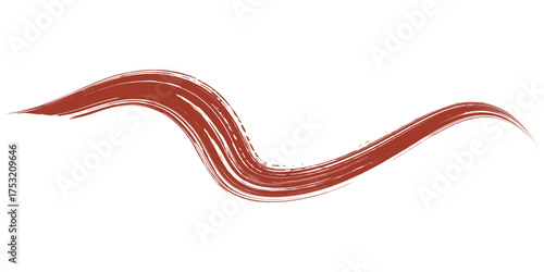 Analog touch materials. The texture of the brush is beautiful. Modern wave pattern