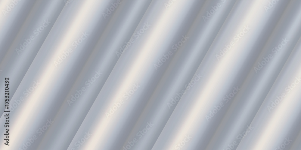 Obraz premium Metal silver texture background or aluminum brushed silver texture with reflection.Abstract background for wallpaper. Vector illustration