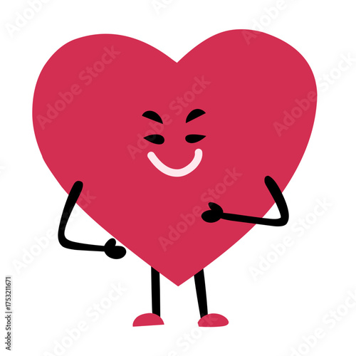 heart characters vector