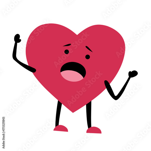 heart characters vector