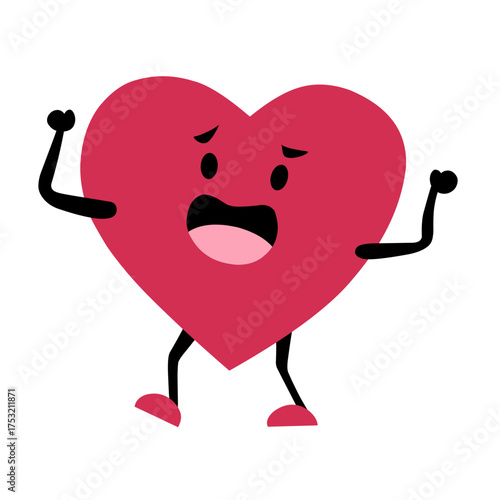 heart characters vector