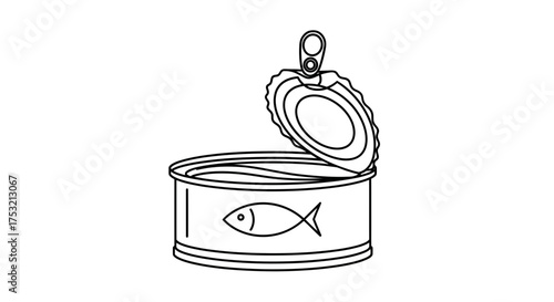 tin can vector