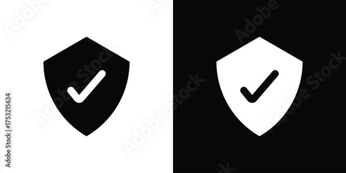 Security icon fill vectors set for ui.