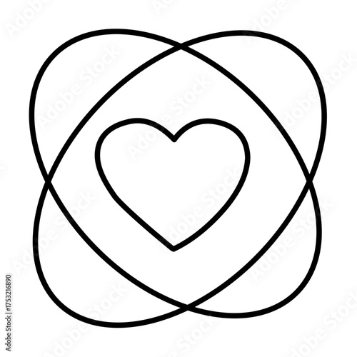 Charity icon vector