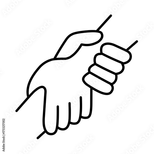 Charity icon vector