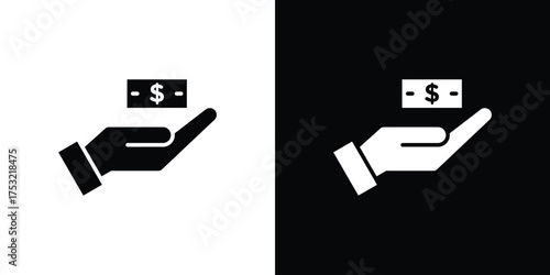 loan icon fill vectors set for ui.