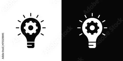 Innovation icon fill vectors set for ui.