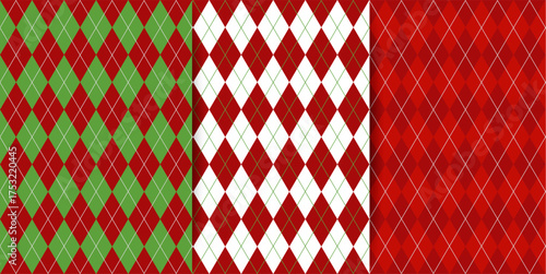 Argyle vector pattern. Seamless vivid geometric background for fabric, textile, men clothing, wrapping paper. 