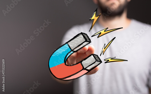 Powerful image of a hand at...