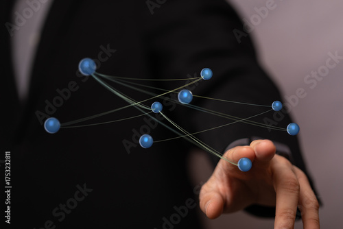 Abstract image of a busines...