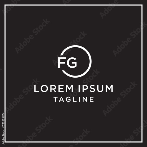 Free Download fg circle logo - GFXLoad