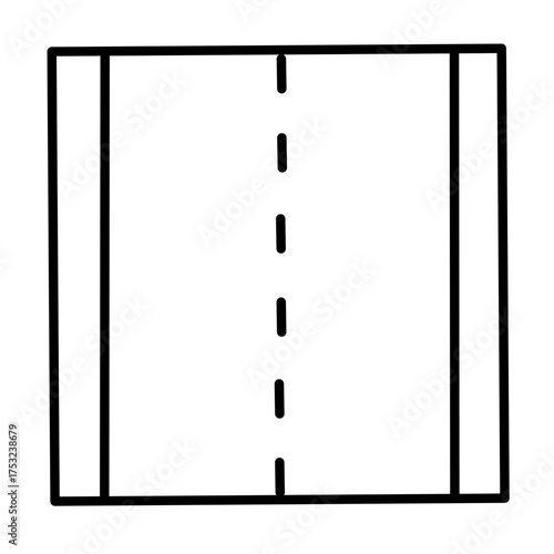 Road line vector