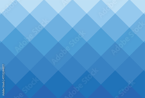 Abstract geometric pattern with overlapping blue diamond shapes creating a gradient effect.