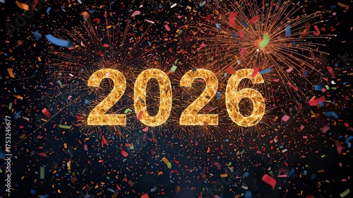 Welcome 2026 – A Sparkling New Year Celebration