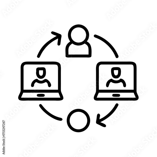 Online collaboration and communication network