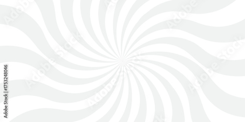 Sunburst Modern retro vintage sunrise sunbeam element spiral striped. Spiral starburst and striped pattern abstract geometric retro sunrays line wavy texture.	