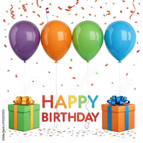 Birthday png, birthday gift box png, happy birthday gift png, transparent birthday present.