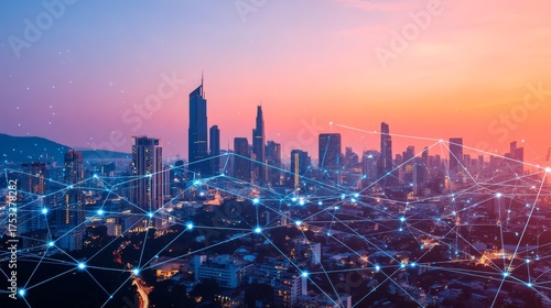 Wallpaper Mural An imaginative blend of nature and urban design creates a unique atmosphere. Torontodigital.ca