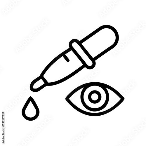 Eyedropper Tool Icon for Color Picker