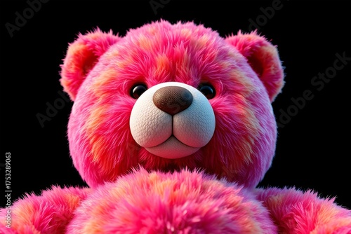 Soft plush teddy bear in neutral colors, designed for children’s play and cuddling. Ideal as a gift or nursery decor.