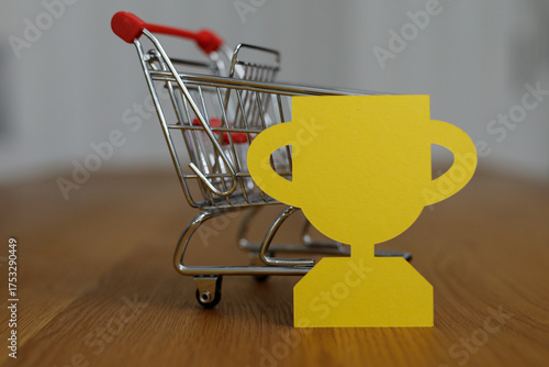Conceptual image of shoppin...
